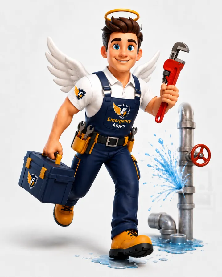 Emergency plumber providing urgent plumbing support